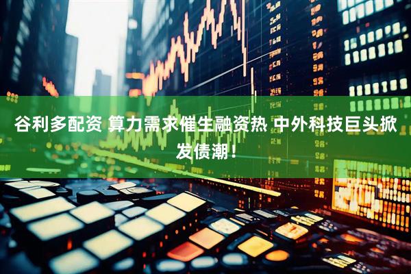 谷利多配资 算力需求催生融资热 中外科技巨头掀发债潮！