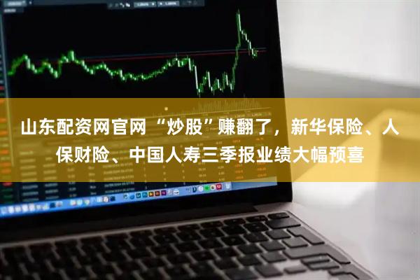 山东配资网官网 “炒股”赚翻了，新华保险、人保财险、中国人寿三季报业绩大幅预喜